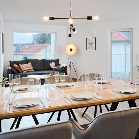 Moderne Apartments Mit Highspeed-Wlan Und Gratis-Tiefgarage Ihr Perfekter Rueckzugsort Nahe Dem Zentrum Und Der Therme I Barrierearm Bad Kissingen Dış mekan fotoğraf