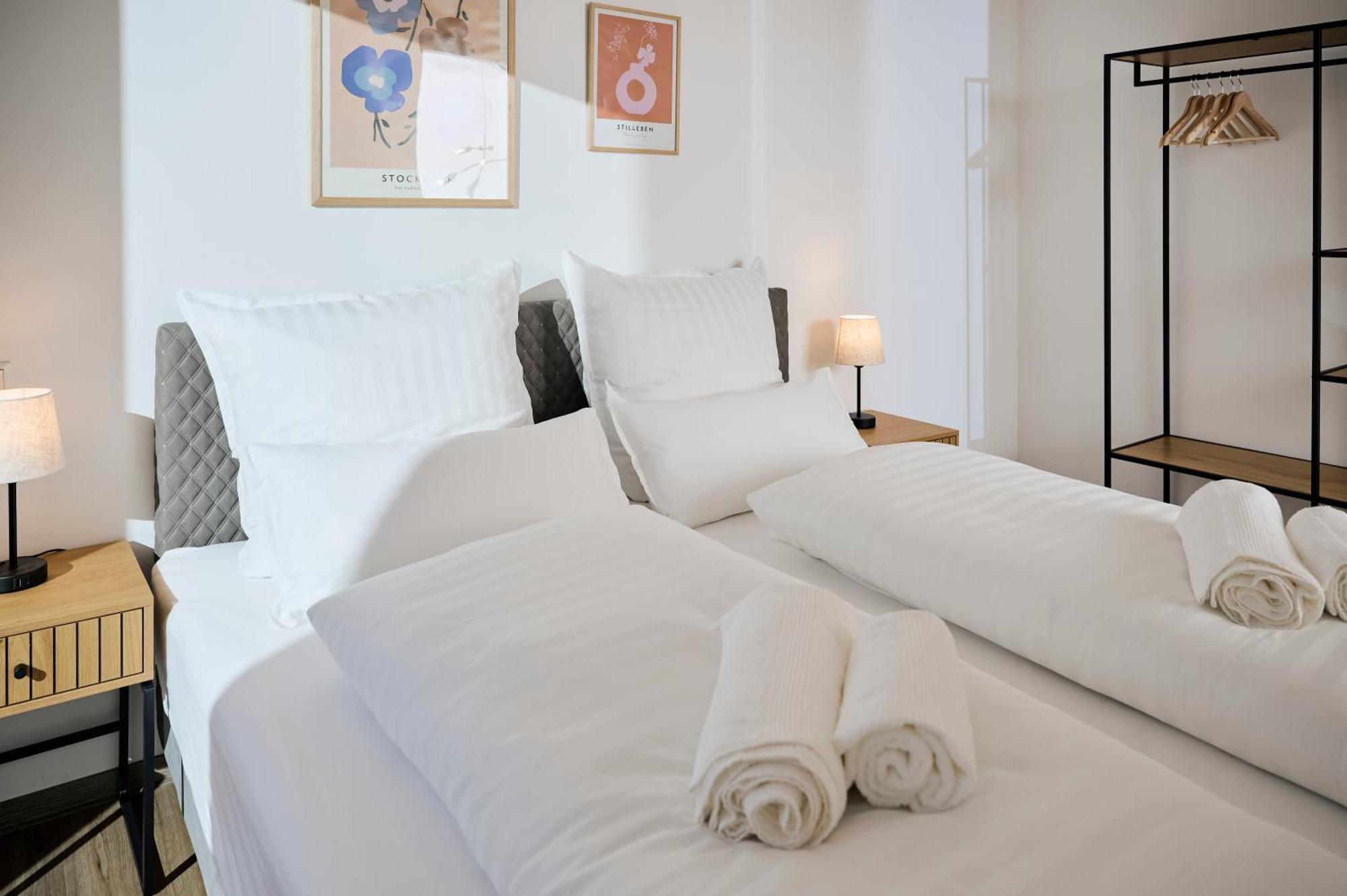 Moderne Apartments Mit Highspeed-Wlan Und Gratis-Tiefgarage Ihr Perfekter Rueckzugsort Nahe Dem Zentrum Und Der Therme I Barrierearm Bad Kissingen Dış mekan fotoğraf