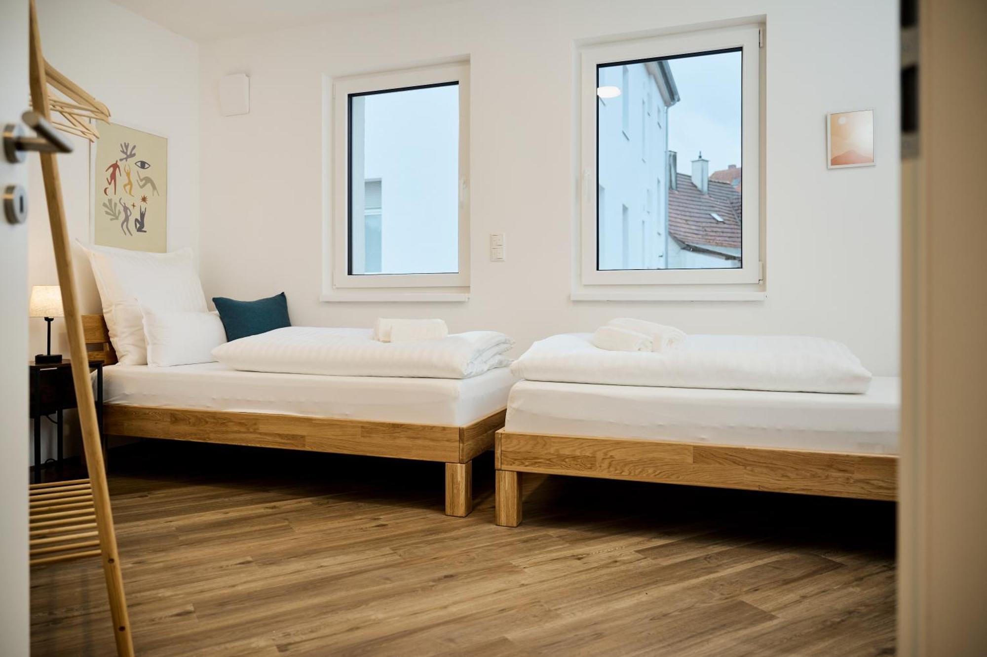 Moderne Apartments Mit Highspeed-Wlan Und Gratis-Tiefgarage Ihr Perfekter Rueckzugsort Nahe Dem Zentrum Und Der Therme I Barrierearm Bad Kissingen Dış mekan fotoğraf